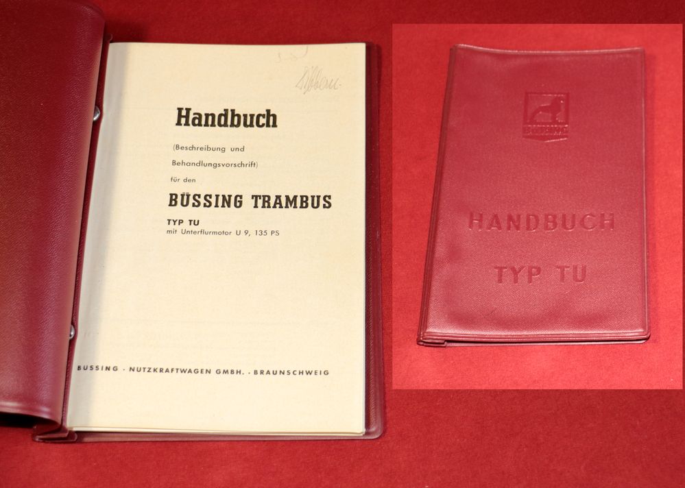 41603 Handbuch Büssing Trambus TU
