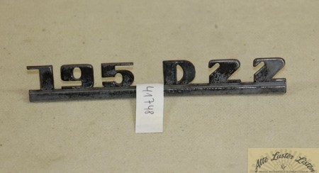 Schriftzug für Magirus   195 D 22