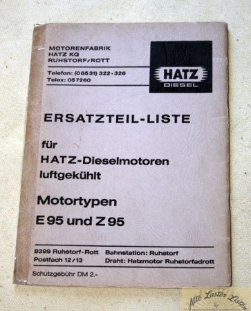 35602_ersatzteilliste_sonstiges_motoren_hatz_motoren_bx4HuNlckOhpJ8 Hatz E + Z 95 Motor Ersatzteilliste