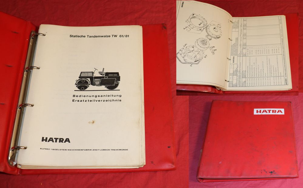 HATRA TW 61 , TW 81 Tandemwalze