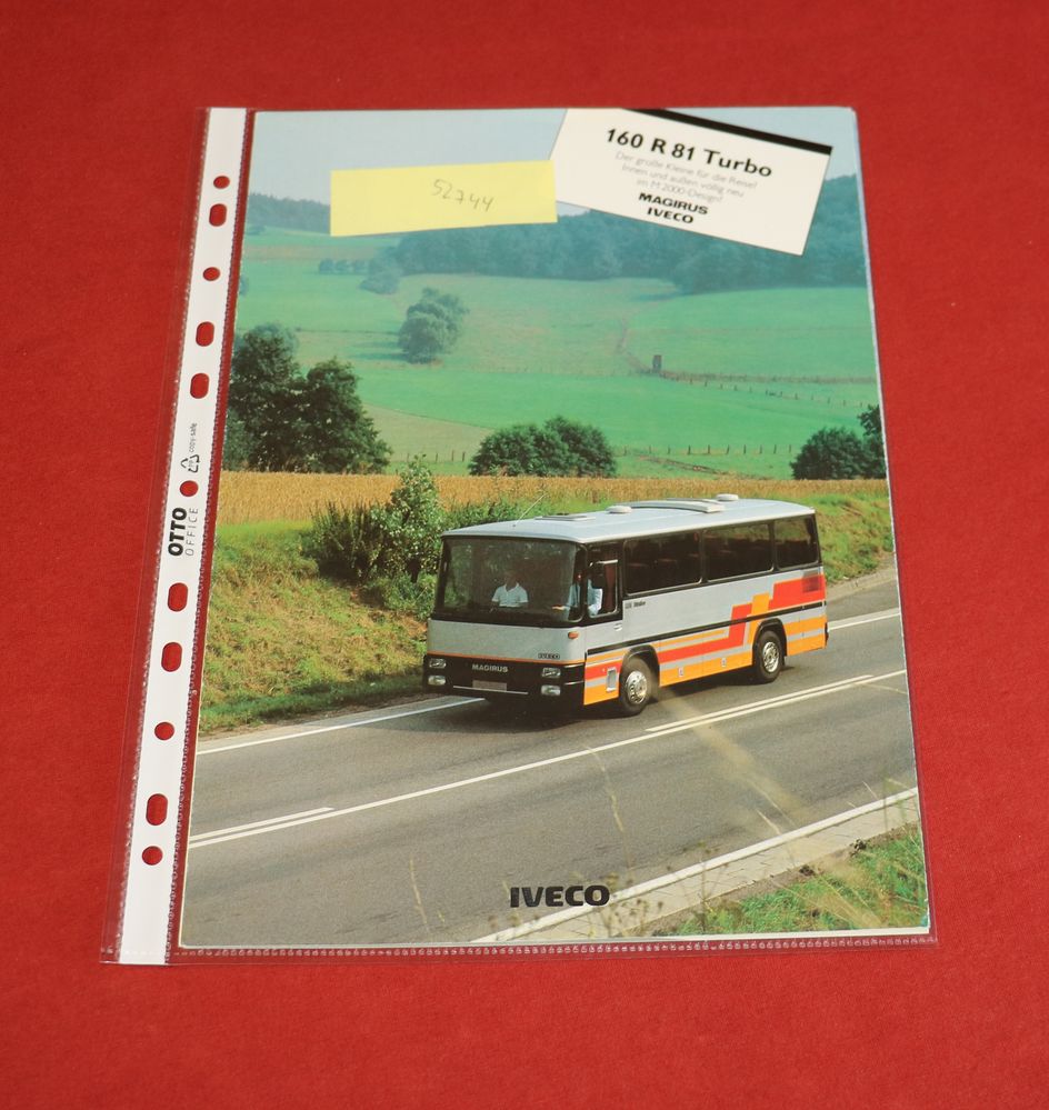 Magirus Deutz Bus 160 R 81 Turbo ,  Prospekt Omnibus