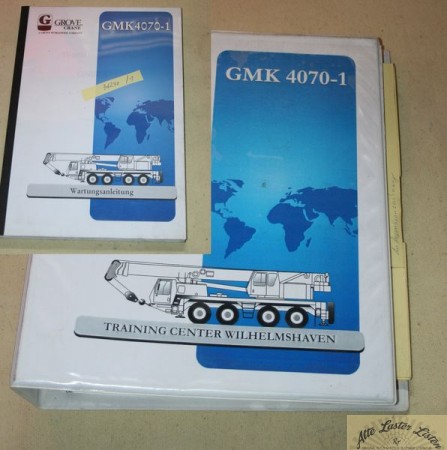 Autokran    GROVE    GMK 4070-1    Wartungsanleitung