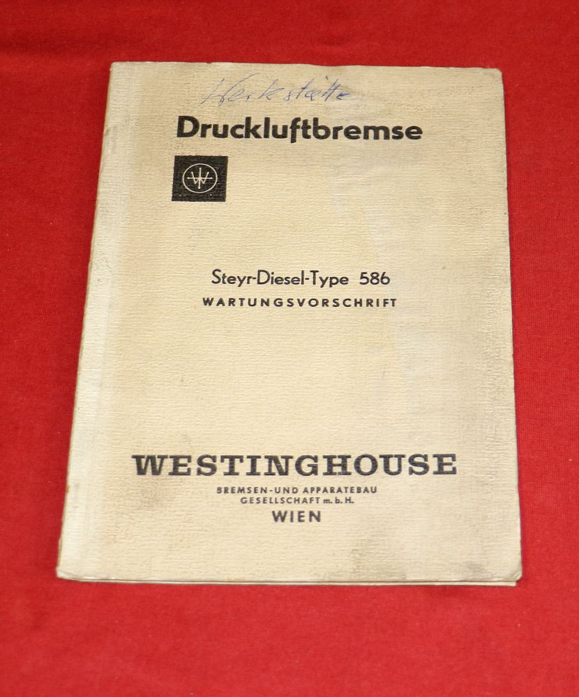 Steyr 586 , Druckluftbremse Westinghouse