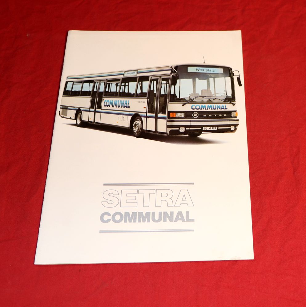 SETRA Communal , S 215 SL Stadt Linienverkehr Busse Prospekt