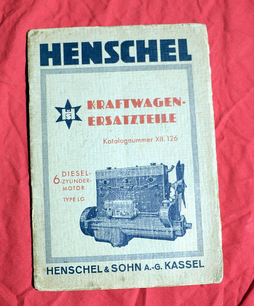 Henschel 6 Zylinder Motor Typ LG