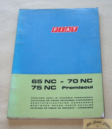 FIAT   65 , 70 , 75   NC         Karosserie , Doppelkabine
