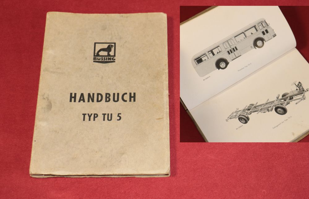 Büssing Handbuch Trambus TU 5