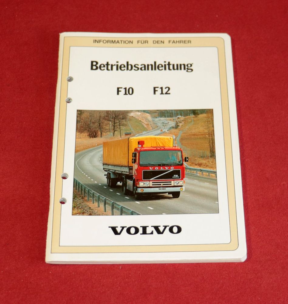 Volvo F 10 und F 12 Betriebsanleitung