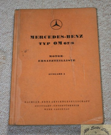 Mercedes Motor OM 67 / 8