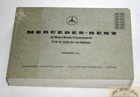 Mercedes O 303   9 - 15 Reiher Bus Aufbau