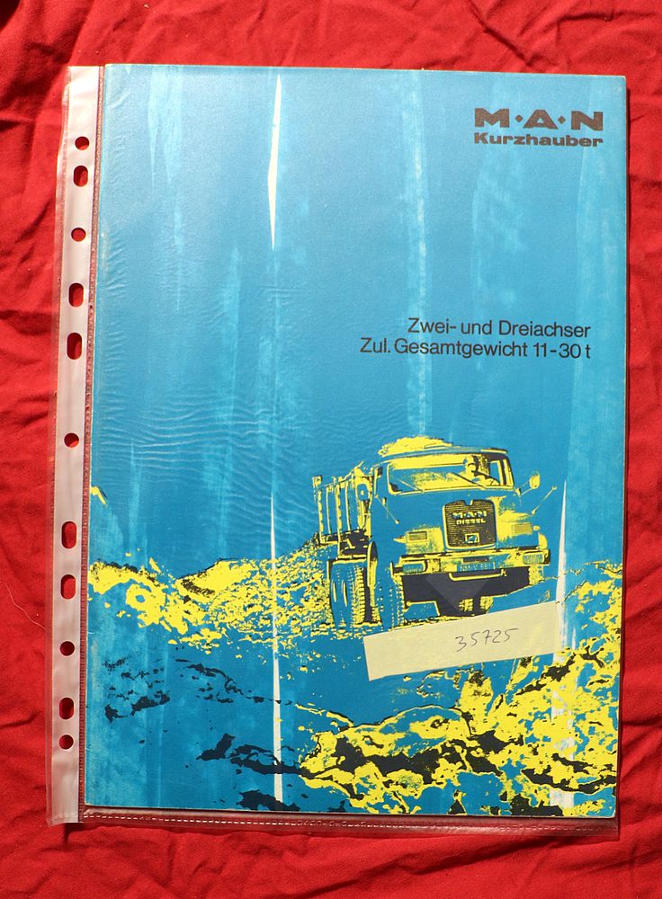 MAN Kurzhauber Zwei und Dreiachser , von 11 - 30 Tonnen