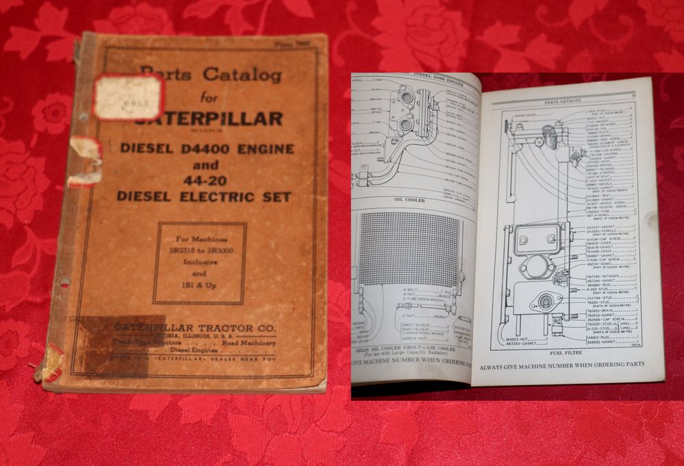 CATERPILLAR Diesel engine D 4400