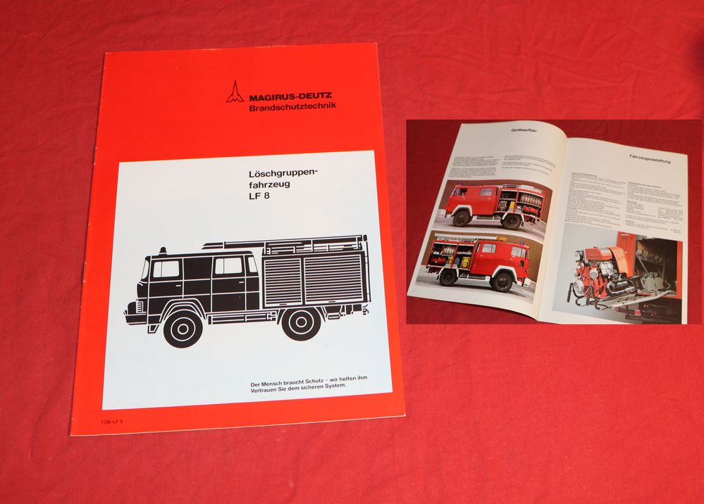 Magirus Löschgruppenfahrzeug LF 8 Prospekt 130 D 7 FA