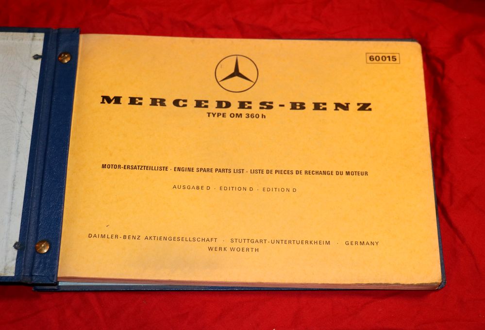 Mercedes Motor OM 360 h