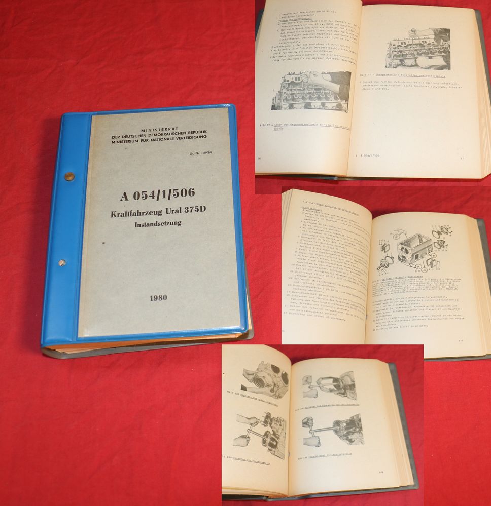 54243 URAL 375 D 6x6 Instandsetzung NVA