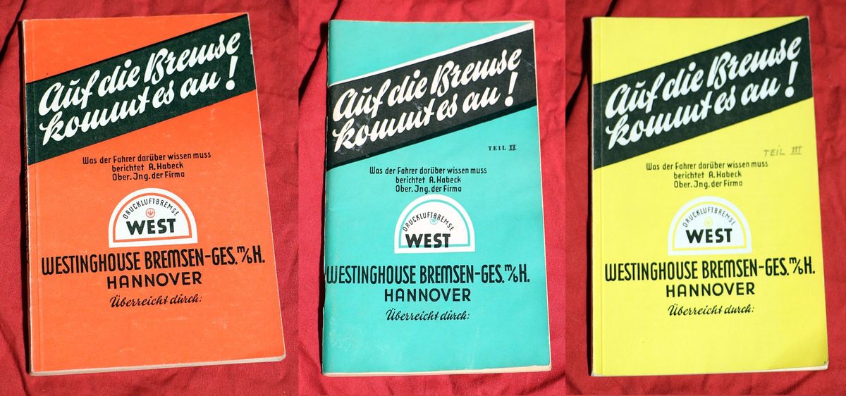 WEST  Druckluftbremse Westinghouse