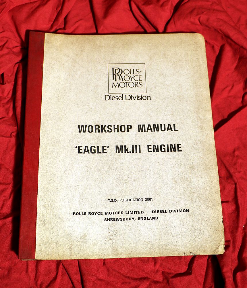 Rolls Royce EAGLE Mk. III engine Workshop Manual