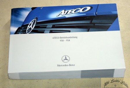 Mercedes  Atego   Betriebsanleitung  950 - 954