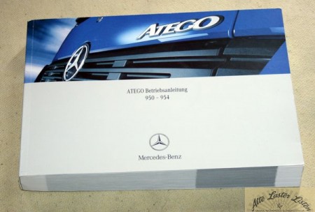 Mercedes Atego Betriebsanleitung 950 - 954