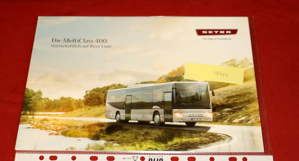 SETRA Multi Class 400 ,  Bus Prospekt
