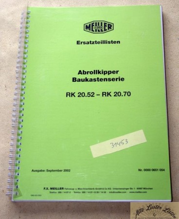 MEILLER    Abrollkipper     RK 20.52 - 20.70
