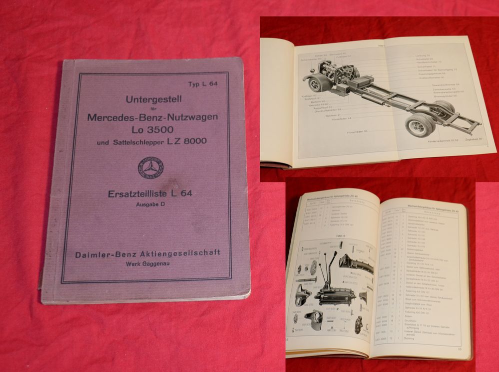Mercedes Lo 3500 und Sattelschlepper LZ 8000