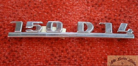 Schriftzug Magirus  150 D 14