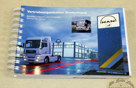 MAN Vertriebsorganisation Deutschland , Stationen