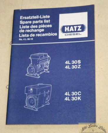 Hatz        4 L 30  S, Z, C, K