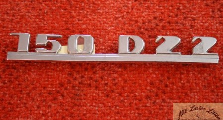 Schriftzug Magirus  150 D 22
