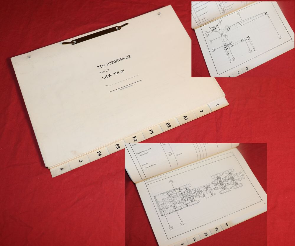 MAN Kat 8x8 10t mil gl Fristenheft TDv