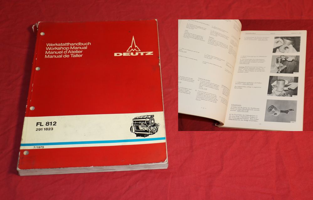 Deutz Motoren FL 812  Werkstatthandbuch