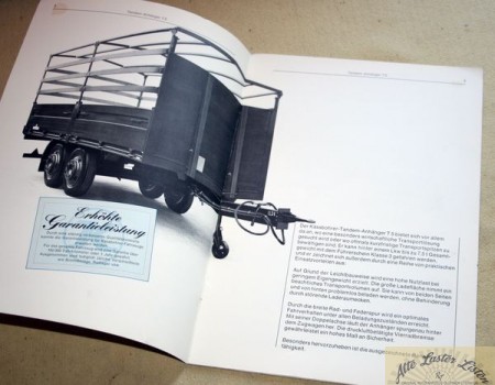 Kässbohrer   Tandem Anhänger  T5