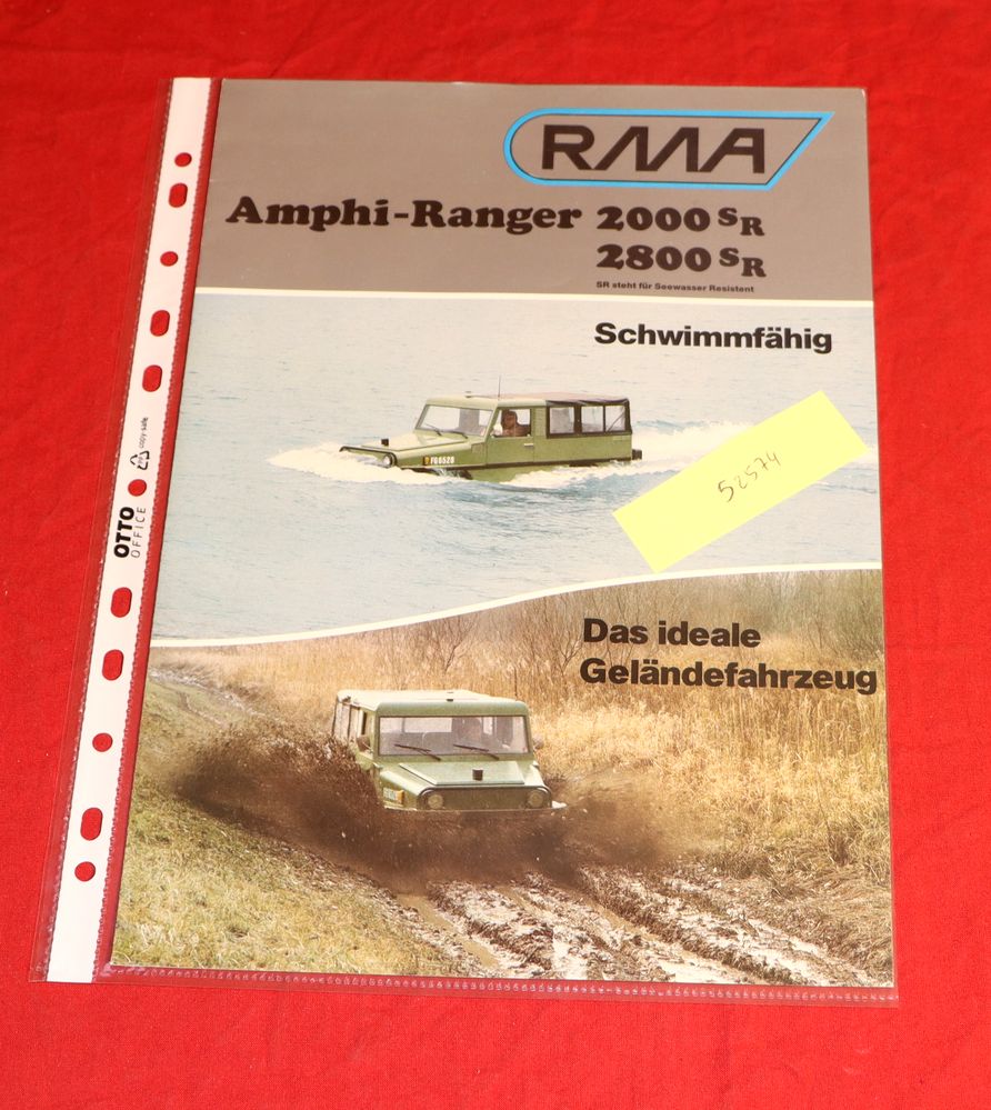 Amphi - Ranger RMA 2000 , 2800 SR Prospekt
