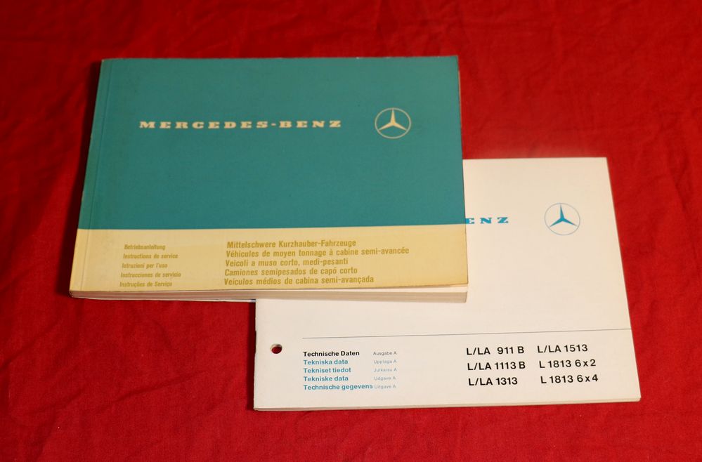 Mercedes L, LA 911, 1113, 1313, 1513 Mittelschwere Kurzhauber 