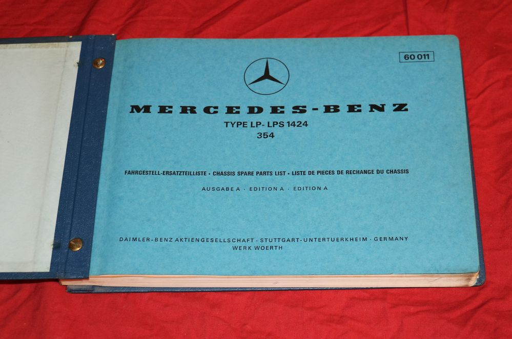 Mercedes LP 1424 , LPS 1424  Fahrgestell