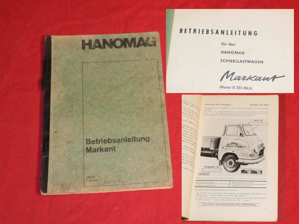 Hanomag Markant mit Motor D 351 ML