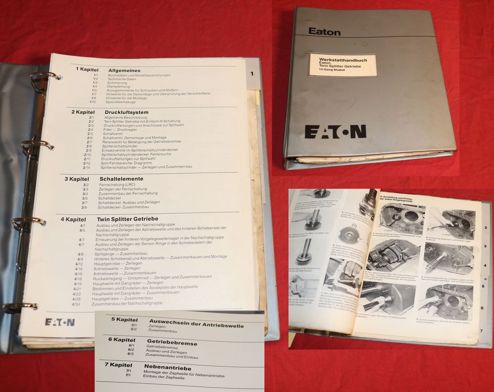 54617 Getriebe Eaton Twinsplitter TS, TSO 11612 , RT 9509 bis RT 9513