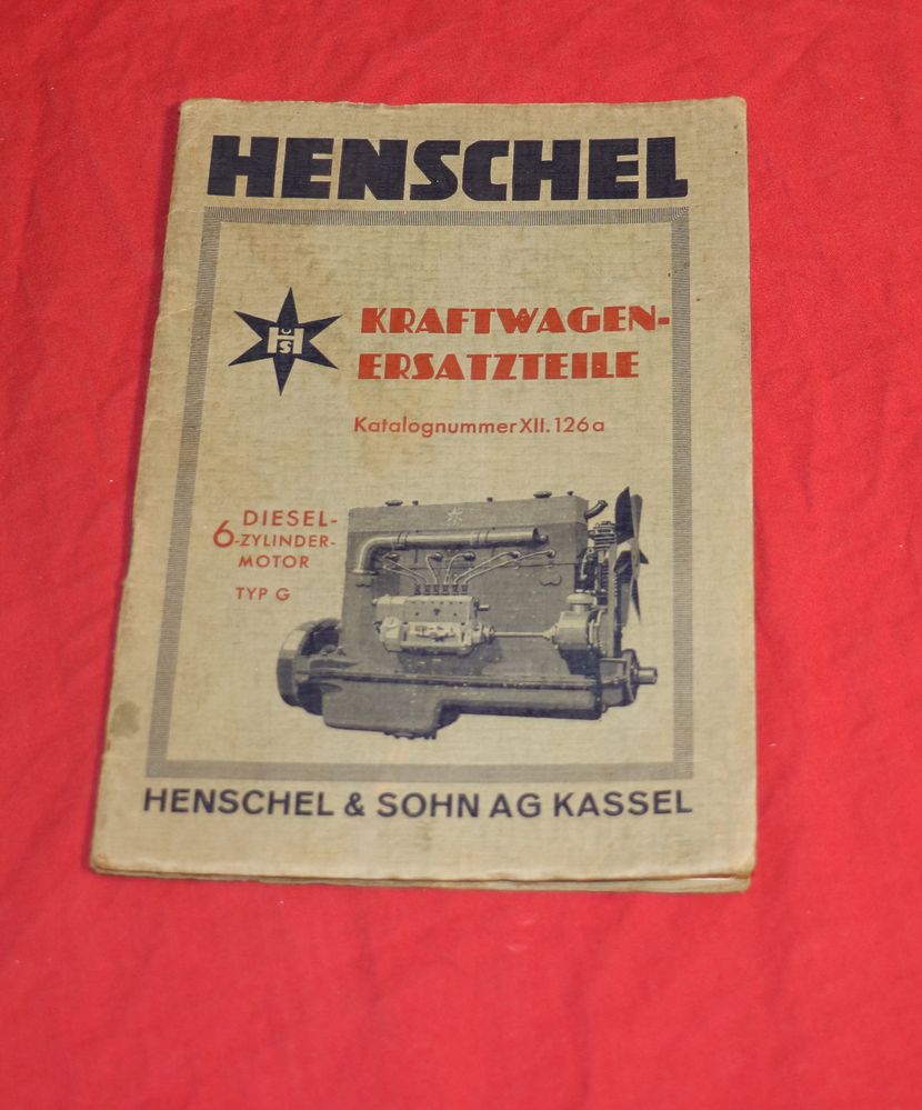 Henschel 6 Zylinder Diesel Motor  Typ G