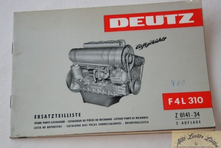 F 4 L 310 Deutz Motor