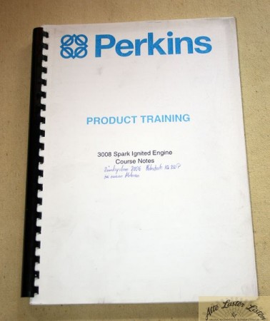 Perkins    3008 Series  Product Training