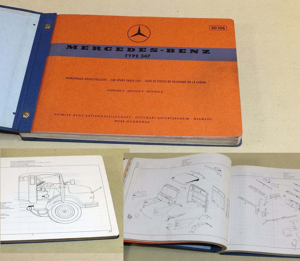 26835 Mercedes Hauber Fahrerhaus Type 347