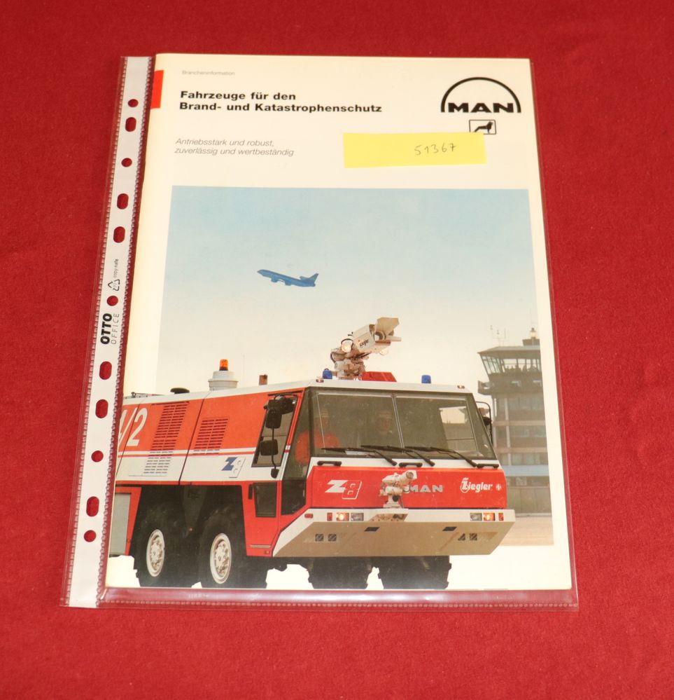MAN - Fahrzeuge für den Brand + Katastrophenschutz 1994