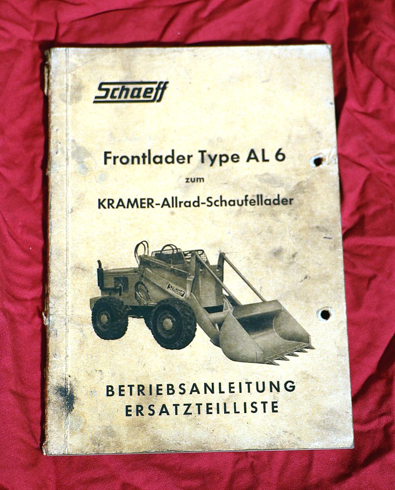 SCHAEFF Frontlader AL 6 zum KRAMER Schaufellader