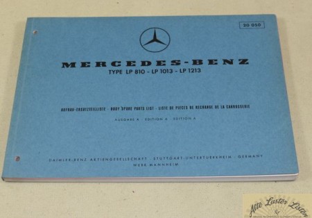 41083_ersatzteilliste_mb_motoren_fahrerhaus_mb_fahrerhaeuser_bdswVrAe1qmsFQ Fahrerhaus MB LP 810, LP 1013, LP 1213 Frontlenker kubisch