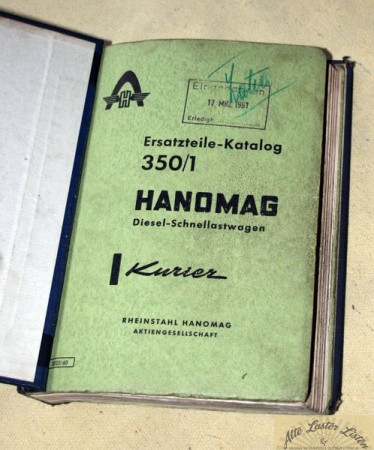 Hanomag Kurier        mit  Motor  D 28 KL