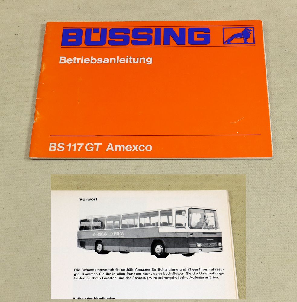 Büssing Bus BS 117 GT Amexco