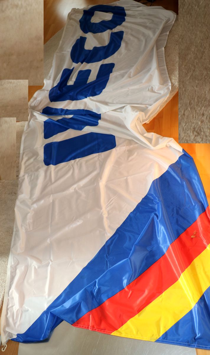 39362-1 Flagge, Banner, Fahne IVECO 415 x 150 cm