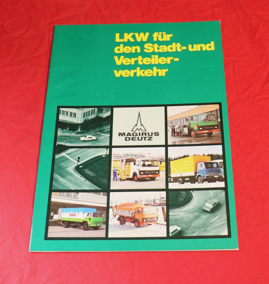 Magirus LKW für den Stadt- und Verteilerverkehr Prospekt