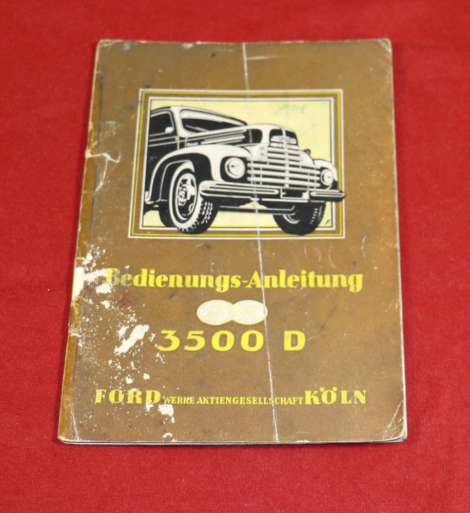 Ford 3500 D , Diesel Lastwagen, Motor G1YT , 90 PS